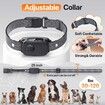 Dog Bark Collar, Smart Bark Collar with 5 Adjustable for Large Medium Dogs,Automatic Anti Barking Training Collar with Beep Vibration Shock Mode