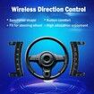 Universal Remote Control Car Steering Wheel Button Remote Control Car Navigation DVD, 2 Din Android, Window Bluetooth Wireless
