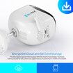Wireless Security Camera*2 Home CCTV House Indoor Outdoor WiFi Surveillance System Waterproof with Solar Panel Battery