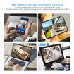 Wireless Security Camera*2 Home CCTV House Indoor Outdoor WiFi Surveillance System Waterproof with Solar Panel Battery