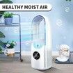 Air Misting Fan Portable USB Powered Rechargeable Summer Cool Fan Evaporative  Air Cooler  Outdoor Camping Blow Air