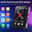32GB Portable Mini MP3 Music Player 2.4 inch Touch Screen with Bluetooth Supports FM Radio,Voice Recorder