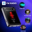 32GB Portable Mini MP3 Music Player 2.4 inch Touch Screen with Bluetooth Supports FM Radio,Voice Recorder