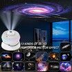 Galaxy Projector 13 in 1 Meteor HD Planetarium Star Projector 360 Degree Rotating Extra-Large Area,Timed Starry Night Light for Bedroom Ceiling Home Theater