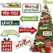 18 PCS Christmas Grinch Ornaments for Christmas Tree Decor,Christmas Tree Ornaments for Christmas Party Supplies