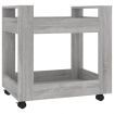 Desk Trolley Grey Sonoma 60x45x60 cm Engineered Wood