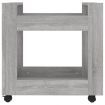 Desk Trolley Grey Sonoma 60x45x60 cm Engineered Wood