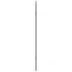 Wall Mirror Black 90x40 cm Oval