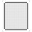 Magnetic Insect Screen for Windows White 100x120 cm