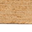 Area Rug Braided Jute 210 cm Round