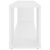 TV Cabinet White 100x24x32 cm Engineered Wood