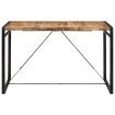 Bar Table 175x90x110 cm Solid Rough Wood Mango