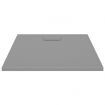 Shower Base Tray SMC Grey 100x80 cm