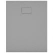 Shower Base Tray SMC Grey 100x80 cm