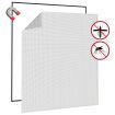 Magnetic Insect Screen for Windows White 130x150 cm