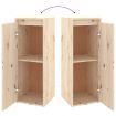 TV Cabinets 6 pcs Solid Wood Pine