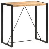 Bar Table 110x60x110 cm Solid Mango Wood