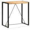 Bar Table 110x60x110 cm Solid Mango Wood