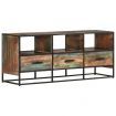 TV Cabinet 110x30x45 cm Solid Reclaimed Wood