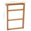 Towel Racks 2 pcs Solid Teak Wood