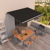 Automatic Retractable Awning 450x300 cm Anthracite