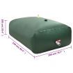 Water Tank with Tap Foldable 5000 L PVC