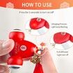 Interactive Cat Toys, Rechargeable Automatic Cat Toy with Feather and Bell for Indoor Cats Fast Rolls on Thin Carpet, Motion Activated Cat Toy