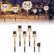 5-in-1 Solar Christmas Snowman Light Garden Stake Lights For Patio, Yard, Garden, Walkway, Lawn Outdoor Christmas Decoration