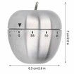 Stainless Steel Kitchen Apple Timer Visual Countdown For Cooking And Baking