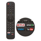 Smart TV Remote Universal Hisense 4K LED HD UHD Compatible All Television Control Models No Setup