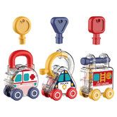 Lock Car Toy Educational Learning Toys Sensory Motor Skill Toys Baby Shape Sorter Key Lock Toys Early Learning Puzzles Travel Playset Gift Ideas