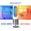 2in1 Bladeless Fan Heater Electric Oscillation Space Tower Cool Air Hot Remote Control Timer Home Office Bedroom Floor