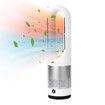 2in1 Bladeless Fan Heater Electric Oscillation Space Tower Cool Air Hot Remote Control Timer Home Office Bedroom Floor