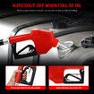 Fuel Transfer Pump Electric Diesel Kerosene 12V DC 10GPM Nozzle Hoses Portable Truck Excavator Reserve Tank Refuel