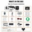 5KW Diesel Air Heater 10L Tank Diesel Heater 12V Diesel Parking Heater Muffler with LCD Thermostat and Remote Control for RV Bus Trailer Motor-home and Boats