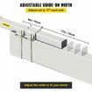 Boat Trailer Guide-on, 60\", 2PCS Steel Trailer Post Guide on, with LED-Lighted PVC Tube Covers, Mounting Hardware Included, for Ski Boat, Fishing Boat or Sailboat Trailer