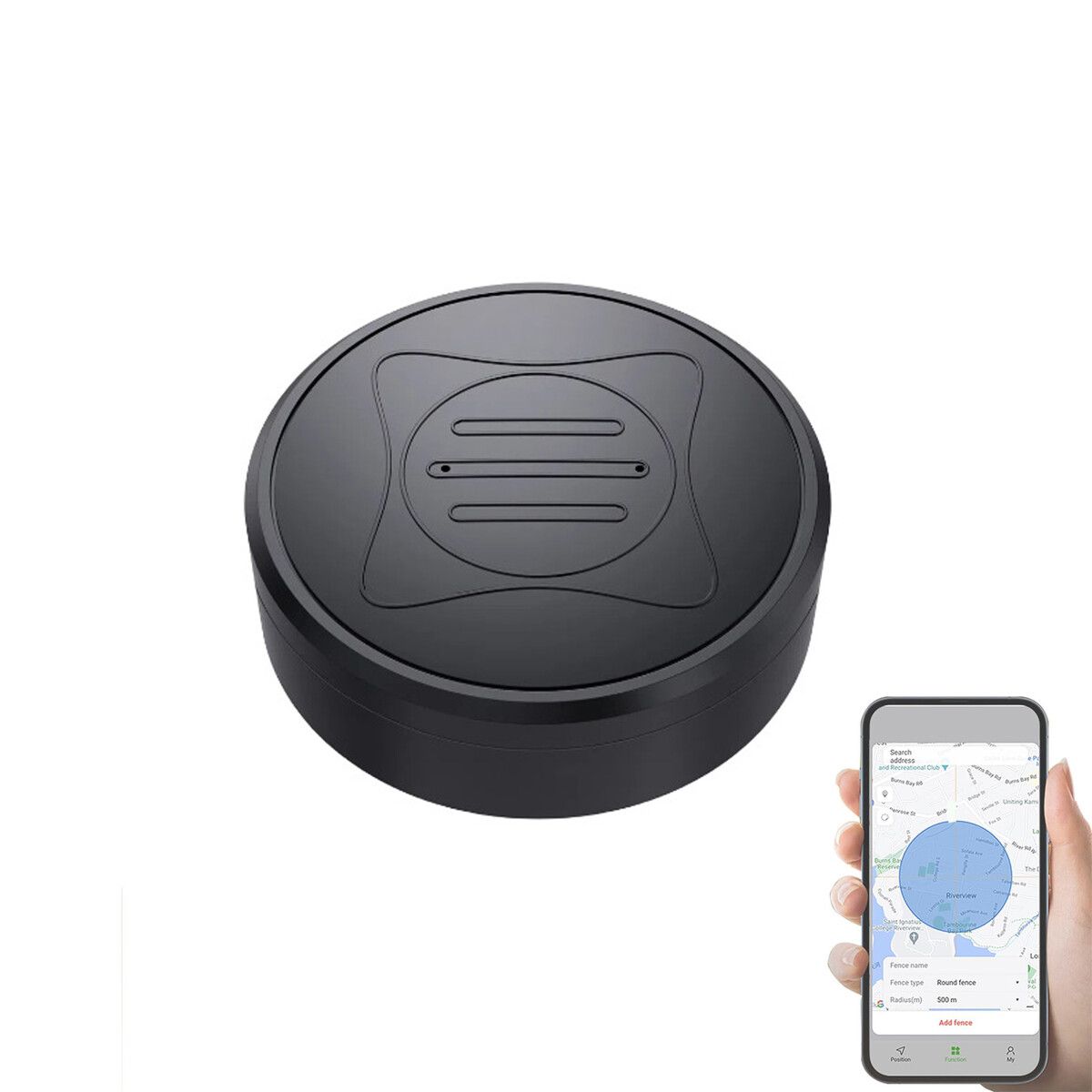 GPS Tracker for Vehicles,Mini Magnetic Real-Time GPS Tracker,Hidden Car Locator Tracking Device for Vehicles,Kids,Elderly,and Assets,No Monthly Fee,Compact Discreet Security Solution