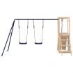 Outdoor Playset Solid Wood Pine