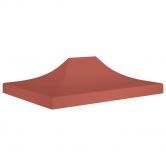 Party Tent Roof 4.5x3 m Terracotta 270 g/m²