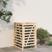 Wheelie Bin Storage 84x90x128.5 cm Solid Wood Pine