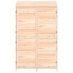 Garden Shed 102x52x174.5 cm Solid Wood Fir