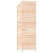 Garden Shed 55x52x174.5 cm Solid Wood Fir