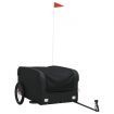 Bike Trailer Black 45 kg Iron