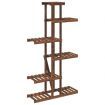 Flower Stand 75x25x140.5 cm Solid Wood Fir