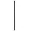 Manual Retractable Awning with Posts 3.5x2.5 m Anthracite