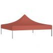 Party Tent Roof 2x2 m Terracotta 270 g/m²