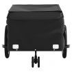 Bike Trailer Black 45 kg Iron