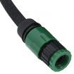 Garden Soaker Hose Black 0.6" 100 m Rubber