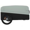 Bike Trailer Black and Grey 45 kg Iron