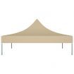 Party Tent Roof 2x2 m Beige 270 g/m²